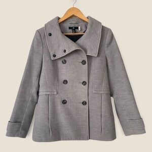 H&m Gray Pea Coat